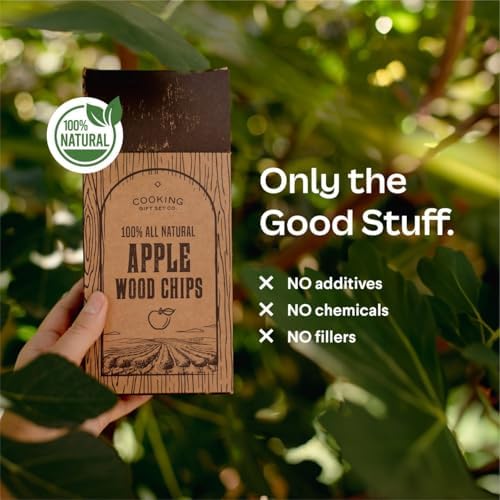 Large Wood Smoking Chips for Smoker - 6 Flavor Variety Pack of Natural Wood - Image 6