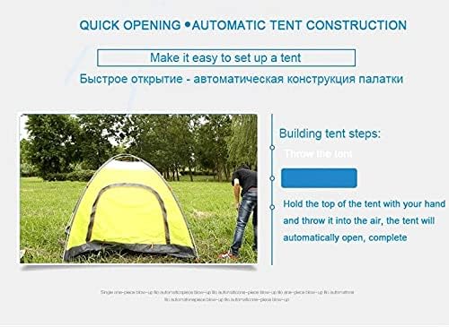 LUSTAR 1~2 Person Automatic Pop Up Outdoor Family Camping Tent Easy Open Camp Tents Ultralight Instant Shade Portable Free Construction - Image 2