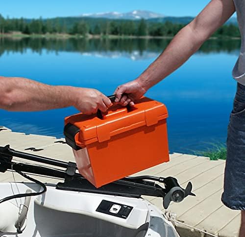 MTM Sportsmen's Plus Utility Dry Box (Orange, 15-Inch) - Image 4