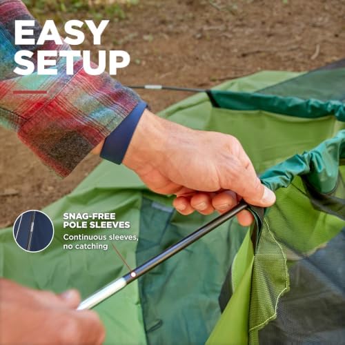Coleman Sundome Camping Tent with Rainfly, 2/3/4/6 Person Tent Sets Up in 10 Mins, Weatherproof Shelter for Camping, Festivals, Backyard, Sleepovers, & More - Image 5