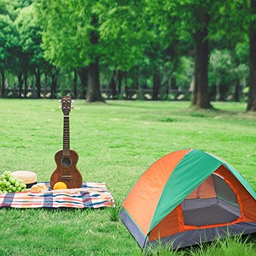 Camping Tent 2 Person, 2 Doors Ventilation Double Layer Waterproof Lightweight Backpacking Tent with Carry Bag, 3-4 Seasons, Easy Set Up, Ventilated and Suitable for Outdoor and Hiking Trips - Image 6