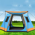 Outdoor Tent, Camping Tent 6 Person, Family Tents for Camping Waterproof, Tent with Living Room and Separate Rooms, 4 Season Tents Big Family Shelter by Unknown