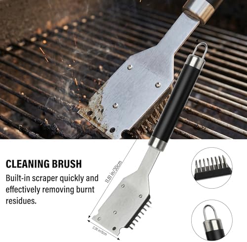 Grill Set, Grill Tools for Outdoor Grill Utensils Set BBQ Accessories - Image 6