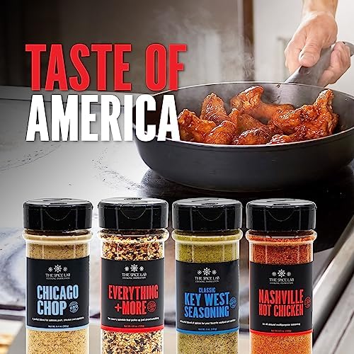 The Spice Lab Taste of America Gourmet Spice Set, BBQ and Grilling Kit - Image 2
