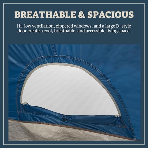 Wenzel Modified Dome Camping Tent for Car Camping, Traveling, Festivals, and More - Image 4