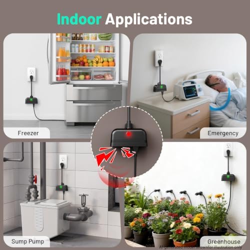 Power Failure Alarm WiFi, Outdoor Power Outage Alarm, App Alert, Loud 110dB - Image 3