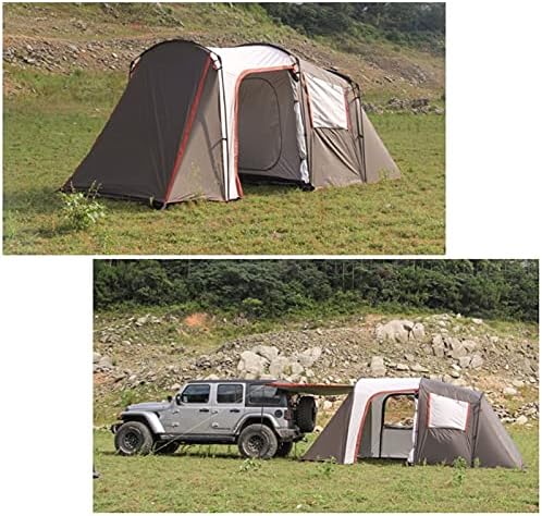 YXCKG 5-8 Man Tent Camping Tent, Tunnel Tent, Cabin Tent 6 Person for Family, Outdoor Canopy Tent with Carrying Bag Easy to Set Up, Windproof Fabric for Kids, Camping, Beach, and Outdoor (Color : B) - Image 2