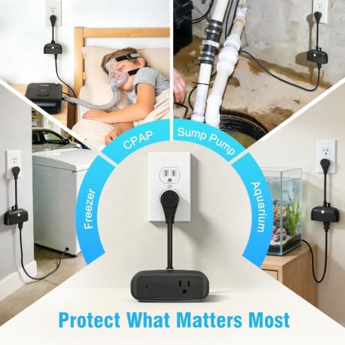 Daytech Power Failure Alarm WiFi, Power Outage Alarm with App Notifications - Image 3