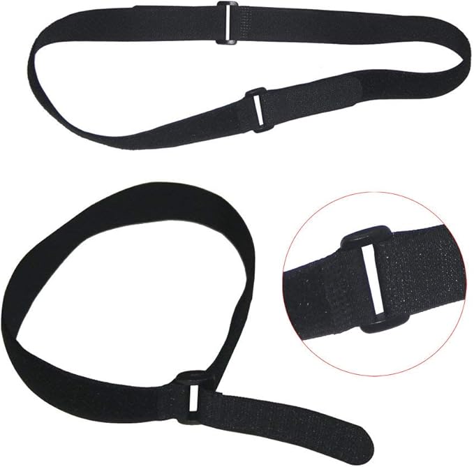 YiwerDer Reusable Fastening Cable Straps and Cable Ties Set 24 Pack(8"-12"-18"-24"), Adjustable Hook Loop Cord Management Wire Organizer Straps