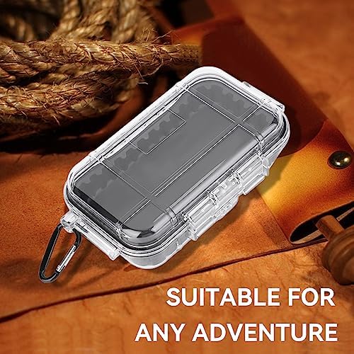 HERCHR Dry Box Outdoor Waterproof Airtight Storage Case Hard Shell Wet Dry Box Carry Box Tackle Organization for Camping, Fishing - Image 6