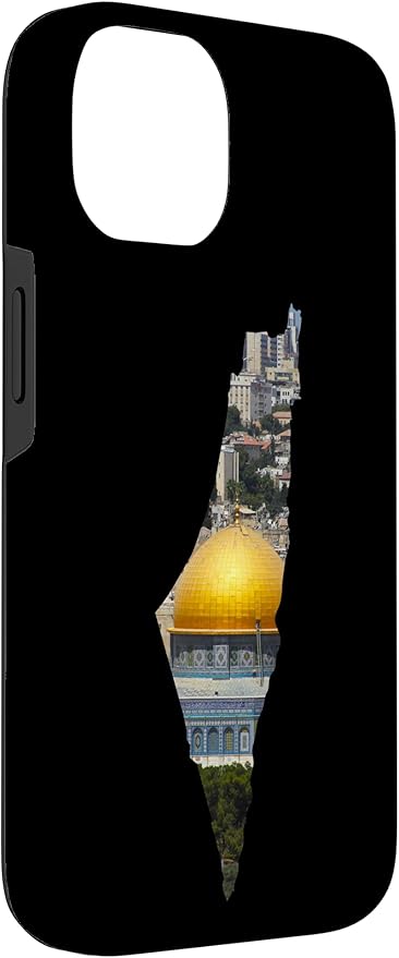 Palestinian Map Al Aqsa Jerusalem in Palestine Case for iPhone 14