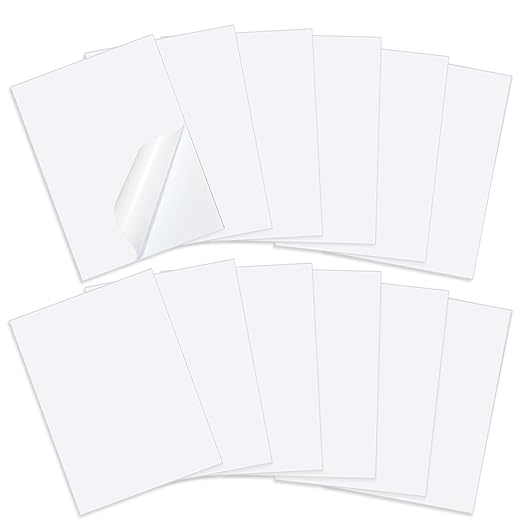 Vinyl Siding Repair Patch Kit, Vinyl Siding Repair Kit Self-Adhesive Vinyl Siding Patch Repair Tape PVC Vinyl Fence Patch Kit for House Vinyl Siding Cover Any Cracks Holes Blemishes - 12 Patches
