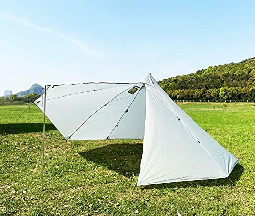 2 Person Tent for 4 Season Ultralight Teepee Hot Tent with Fire Retardant Stove Jack One Doors - Image 4