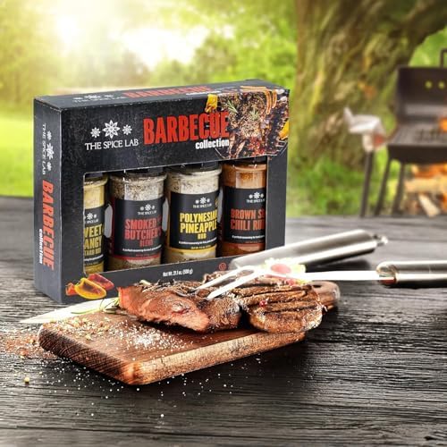 The Spice Lab Barbecue Gift Set, Gourmet Grilling Seasoning Collection Kit - Image 4