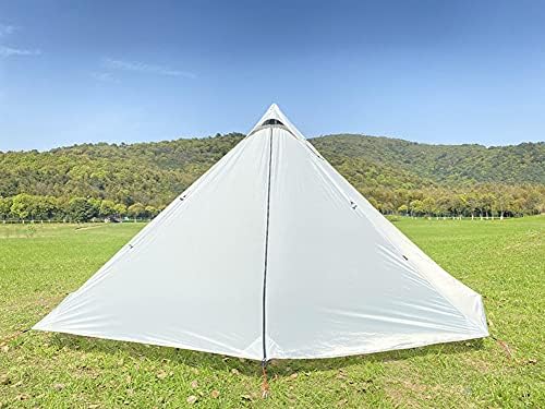 2 Person Tent for 4 Season Ultralight Teepee Hot Tent with Fire Retardant Stove Jack One Doors - Image 4