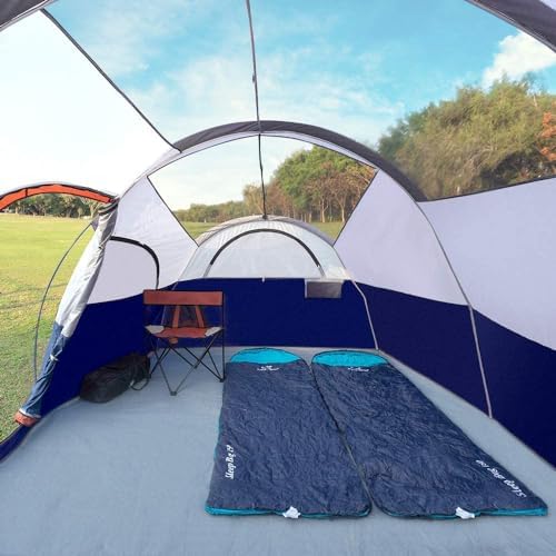 CAMPROS CP 8 Person Camping Tent, Room Divider, Rainfly, Weather Resistant - Image 6