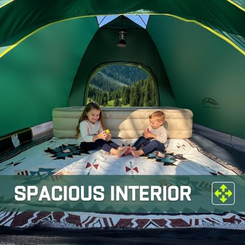 Happy Travel 2/4 Person Camping Tent, Instant Easy Pop Up Tents for Camping - Image 3