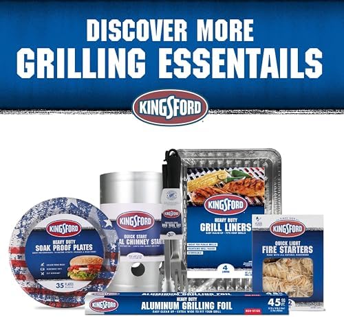 Kingsford 3-Piece Rust-Resistant Stainless Steel BBQ Tool Set, 3 Count - Image 6