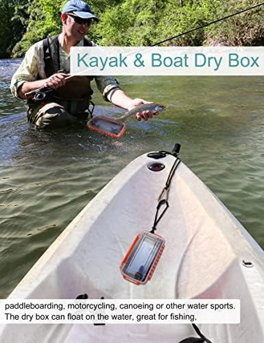 Avlcoaky Small Waterproof Dry Box, Watertight Kayak Boat Storage Container - Image 3