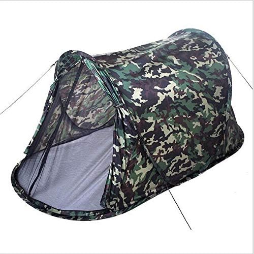 1-2 People Ultra Light Camouflage Camping Pop-up Tent, Waterproof Shade Tourist Tent by Unknown