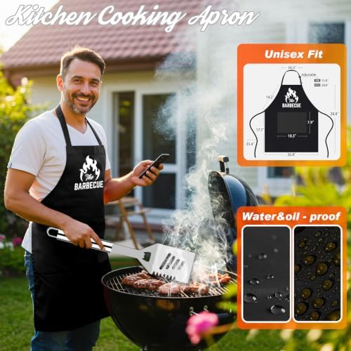 Romanticist 26pcs Stainless Steel BBQ Tools & Grill Accessories Set, Silver - Image 3
