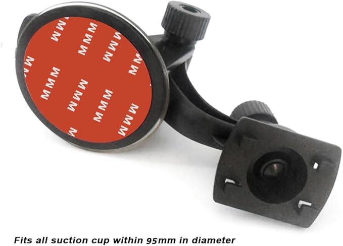 4 Pack 95mm Black Adhesive Dashboard Pad Mounting Disk, Mounting Disk for Suction Cup, Dash Mount Pad, 3.74 Inch Universal Suction Cup Adhesive Disc for GPS, Smartphones, Car Cameras