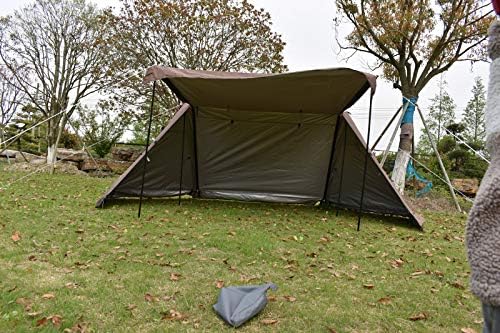 2 Person Survival Shelter with Mesh for Hiking Camping Tent - Image 3
