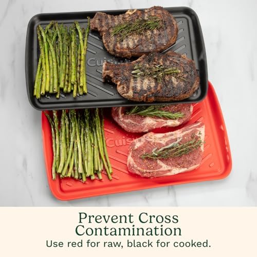 Cuisinart Grilling Prep and Serving Tray, Dishwasher-Safe, 2-Pc Nesting Set - Image 6