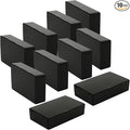 LeMotech Project Box 10 Pieces ABS Plastic Electrical Project Case Small Junction Box for Electronics Black 3.9 x 2.4 x 1.0 inch (100 x 60 x 25 mm)