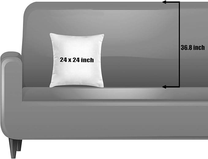 Ambesonne Vines Throw Pillow Cushion Case Pack of 4, Butterflies Leaves Flowers Colorful Nature Tones Print, Modern Accent Double-Sided Digital Printing, 24", Lime Green