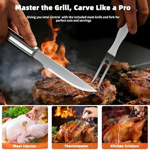 BBQ Grill Accessories for Outdoor Grill BBQ Gifts for Men Dad - Image 5