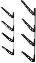 StoreYourBoard Beach Chair and Umbrella Wall Storage Rack, Metal Adjustable 4 Level Beach Gear Hanger, Garage and Home Organizer, Heavy Duty Beach Chair Rack Holds up to 100 lbs