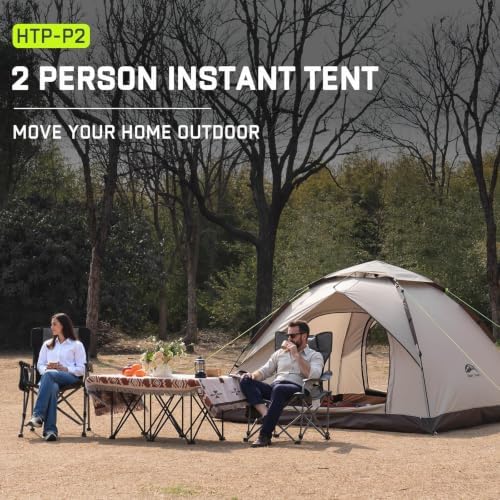 Happy Travel 2/4 Person Camping Tent, Instant Easy Pop Up Tents for Camping - Image 5