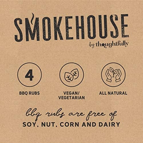 Smokehouse BBQ Seasoning Rubs Gift Set, Gourmet Grilling Variety, Set of 4 - Image 4
