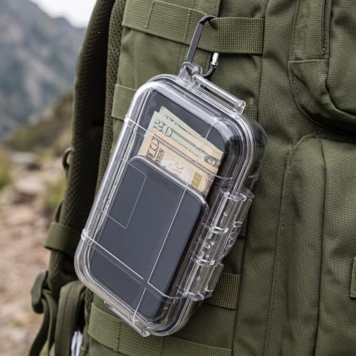 Small Waterproof Storage Box, Outdoor Dry Box for Kayak/ Boat & Phone - Image 4