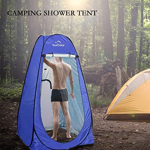 Your Choice Pop Up Shower Tent 47.2" Wx74.8/82.7" H Privacy Changing Tent - Image 4