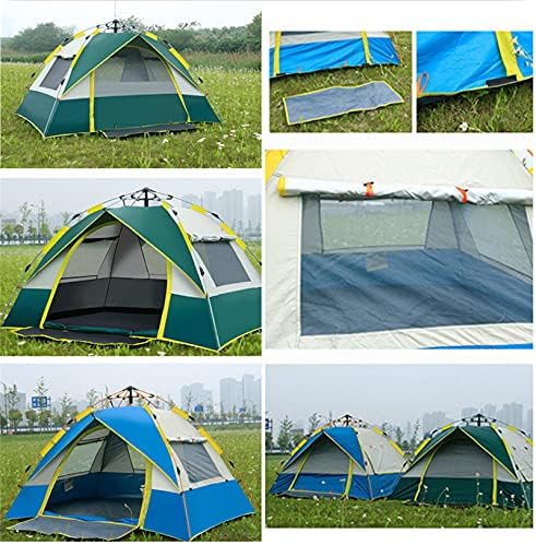 LUSTAR Automatic Camping Tent 1-2 Person/3-4 Person Easy Instant Setup Tourist Family Backpacking Tent for Hiking Travel Fishing - Image 3