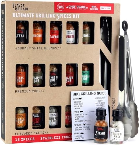 Ultimate Grilling Spice Gift Set for Men – Seasonings for Grilling, Smoking & Barbecue – Gift for Dad, Husband, Boyfriend, Brother in Law, Son, Uncle by millhouse+spice+co.