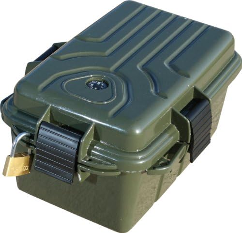 MTM S1074-11 Survivor Dry Box Large 10"x7"x5", Forest Green - Image 2