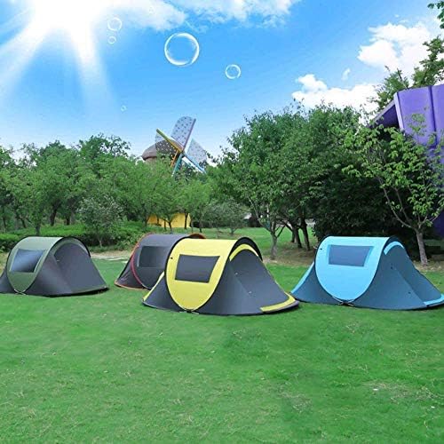 qiuqiu 2 Person Quick Open Outdoor Camping Tent Camping Tent 2-3 Person Instant Cabana with Portable for Hiking Survival - Image 3