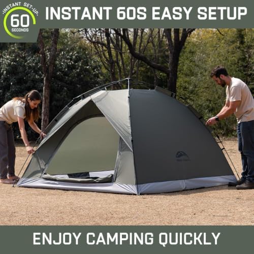 Happy Travel 2/4 Person Camping Tent, Instant Easy Pop Up Tents for Camping - Image 4