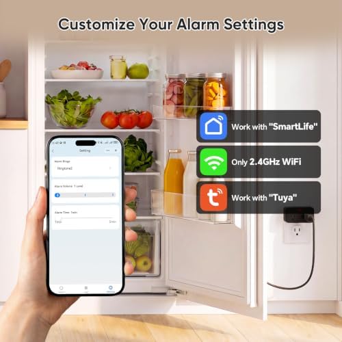 WiFi Power Failure Alarm with Tuya APP Alert for Freezer, GFCI Trip - Image 4
