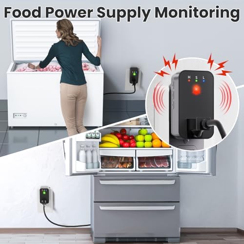 Power Failure Alarm WiFi, 2 Pack Smart Freezer Alarm, Free App Notification - Image 2