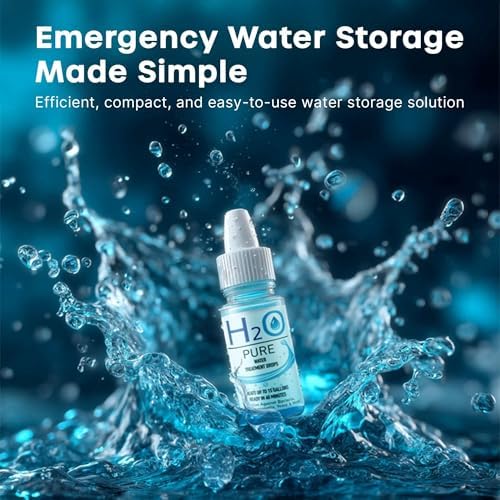 H2O Pure Water Preserver Drops – Long Term Water Storage Additive, 1 Pack - Image 3