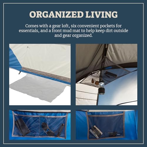 Wenzel Modified Dome Camping Tent for Car Camping, Traveling, Festivals, and More - Image 6