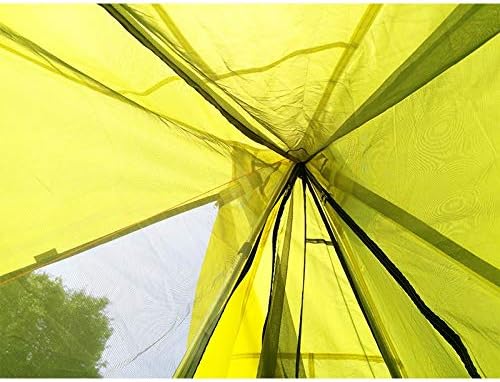 Ultralight Waterproof Two-Layer Pole-less UL Trekking Pole Pyramid Tent - Image 3