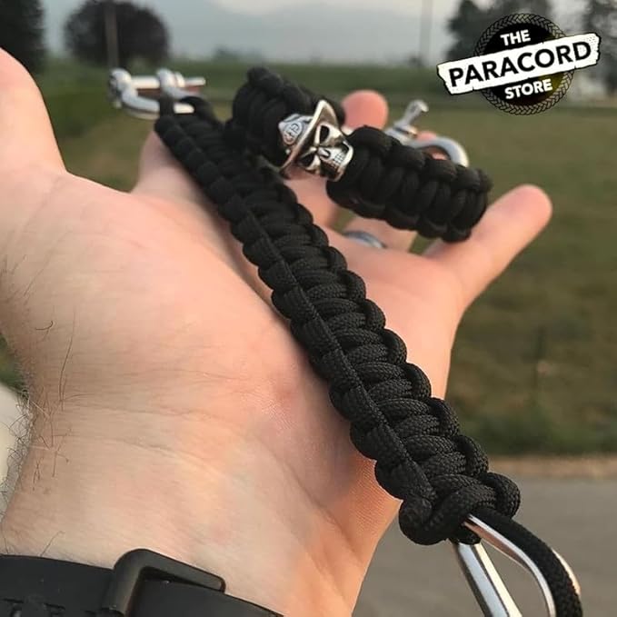 The Paracord Store | Type III 550 Paracord - 250 FT Spool, Baby Blue | Heavy Duty 7 Strand Tactical Paracord - USA Made Nylon Outdoor Parachute Cord for Camping, Fishing & More - Survival Cord