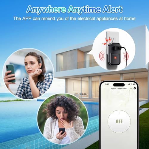 Power Failure Alarm WiFi, Smart WiFi Power Outage Alarm - Image 6