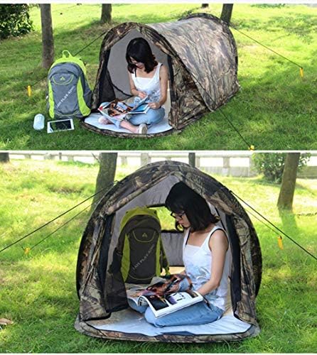 1-2 People Ultra Light Camouflage Camping Pop-up Tent, Waterproof Shade Tourist Tent - Image 6