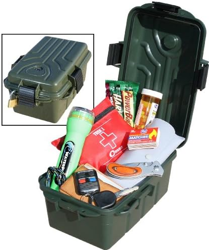 MTM S1074-11 Survivor Dry Box Large 10"x7"x5", Forest Green - Image 4